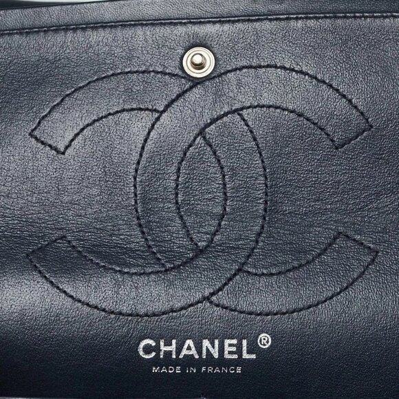 Chanel Blue/Green 2.55 Reissue Quilted Classic Patent Leather 226 Flap Bag - Picture 5 of 12